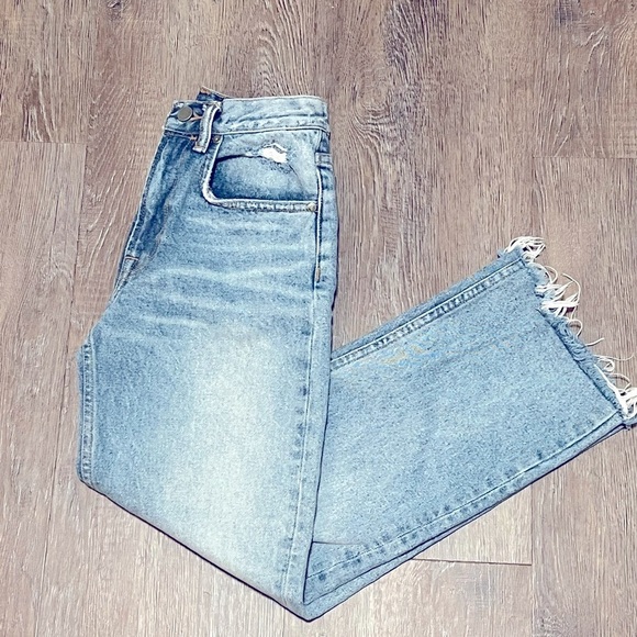 ALL SAINTS Mazzy Straight Crop Jeans Size 24 - Picture 5 of 5